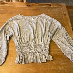 Wishlist Gray Top